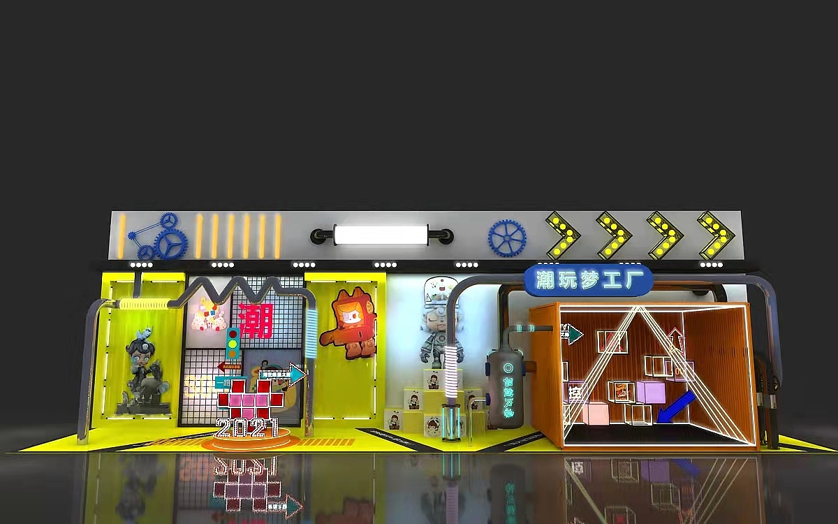 潮玩夢(mèng)工廠 動(dòng)漫展設(shè)計(jì)如何助力動(dòng)漫開(kāi)發(fā)新浪潮